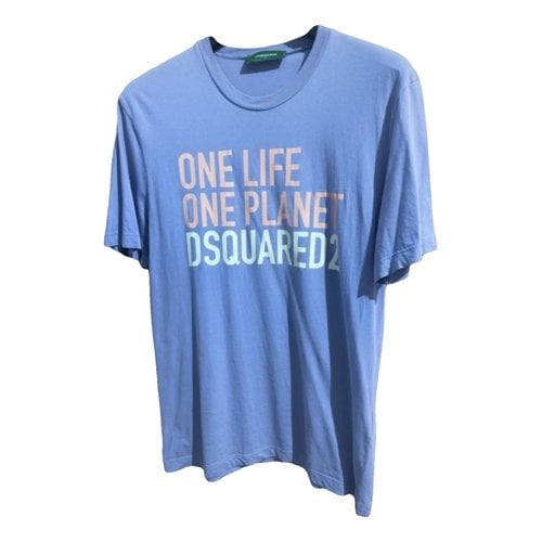 Pre-owned Dsquared2 T-shirt In Purple
