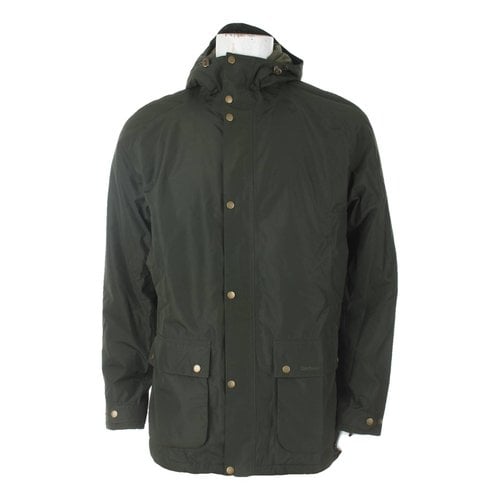 Pre-owned Barbour Trenchcoat In Green