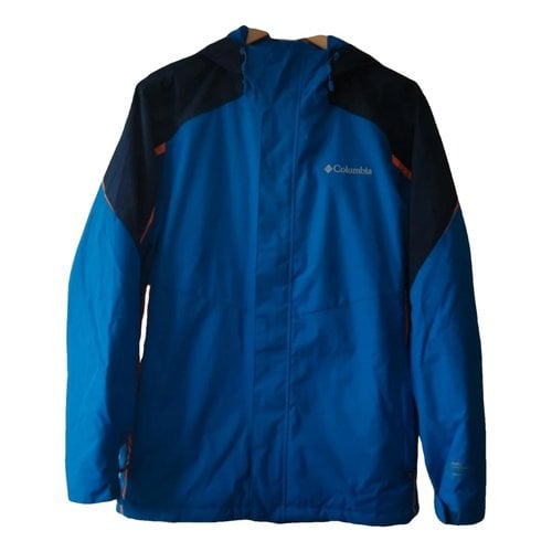 Pre-owned Columbia Coat In Blue
