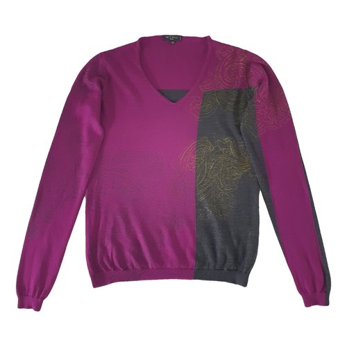 Pre-owned Etro Wool Jumper In Multicolour