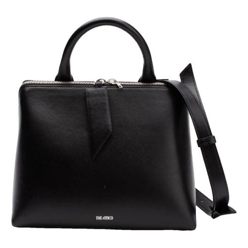 Pre-owned Attico Leather Handbag In Black