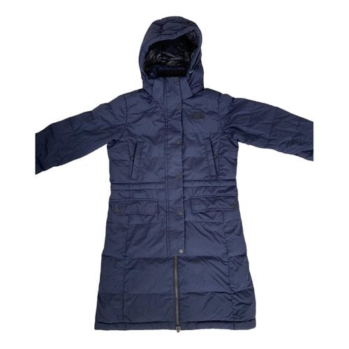 Pre-owned The North Face Parka In Blue