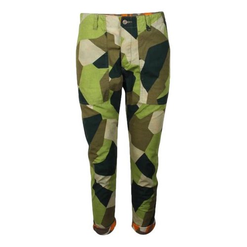 Pre-owned Zucca Trousers In Green