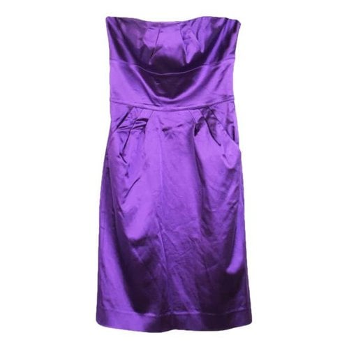 Pre-owned Diane Von Furstenberg Dress In Purple