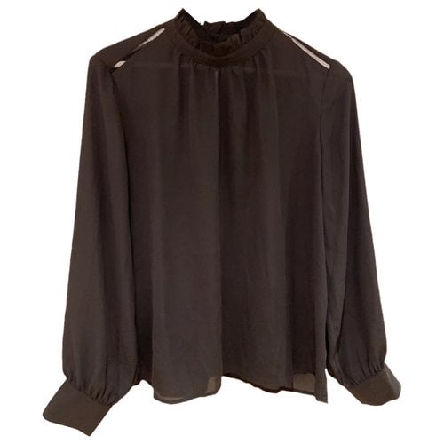 Pre-owned Selected Blouse In Black
