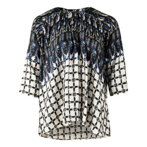 Pre-owned Biyan Silk Top In Other