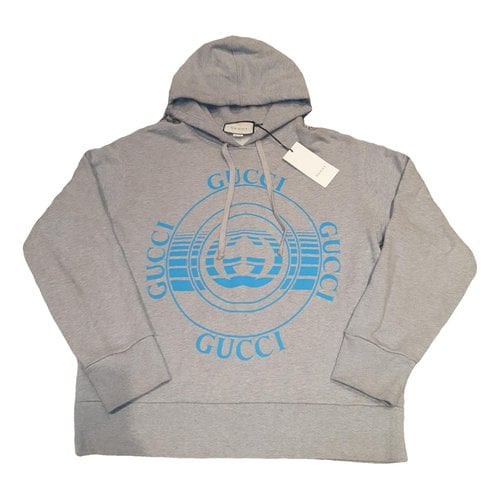 Pre-owned Gucci Sweatshirt In Grey