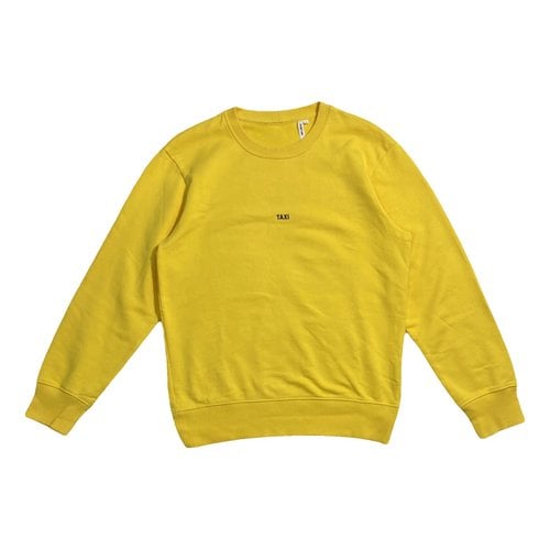 Pre-owned Helmut Lang Sweatshirt In Yellow