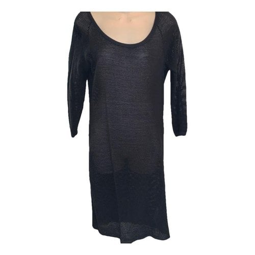 Pre-owned James Perse Mid-length Dress In Black
