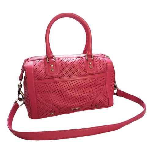 Pre-owned Rebecca Minkoff Leather Crossbody Bag In Pink