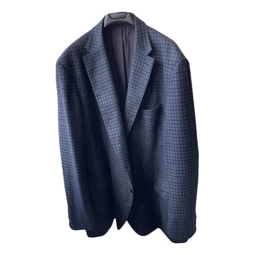 Pre-owned Loro Piana Cashmere Jacket In Blue
