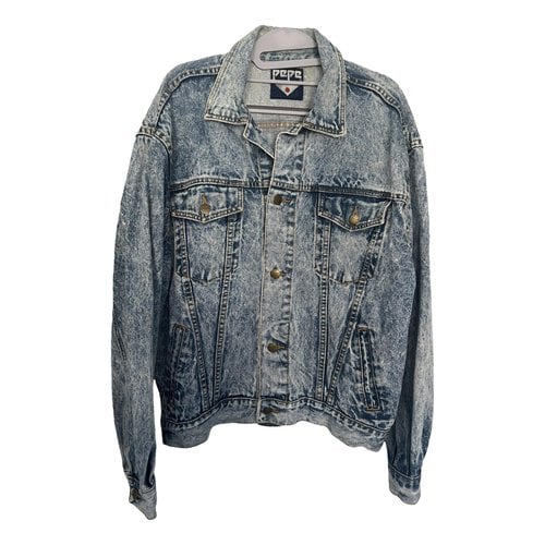 Pre-owned Pepe Jeans Jacket In Blue