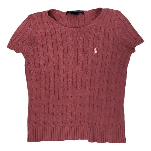 Pre-owned Ralph Lauren Sweatshirt In Pink
