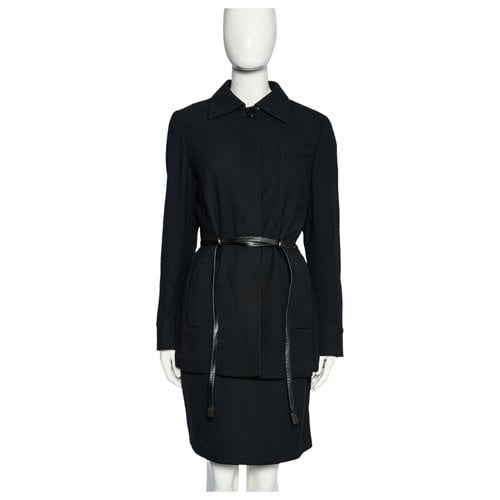 Pre-owned Loewe Skirt Suit In Black