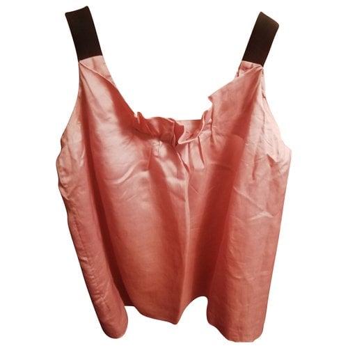 Pre-owned Chloé Silk Blouse In Pink