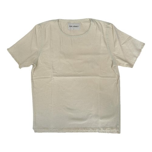 Pre-owned Our Legacy T-shirt In Beige