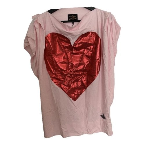 Pre-owned Vivienne Westwood Anglomania T-shirt In Pink