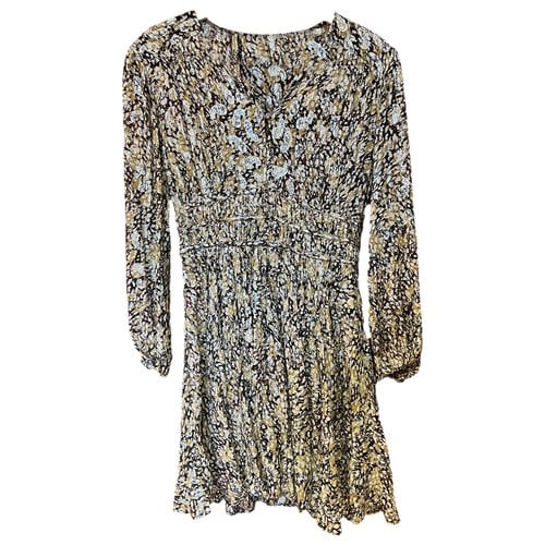 Pre-owned Maje Mid-length Dress In Gold