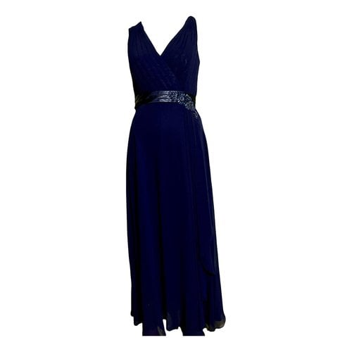 Pre-owned Jenny Packham Maxi Dress In Blue