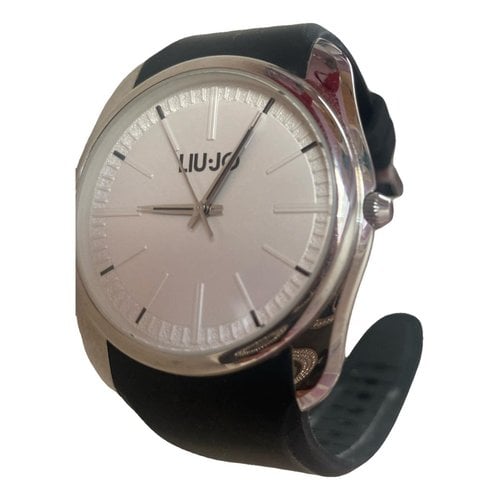 Pre-owned Liujo Ceramic Watch In Black