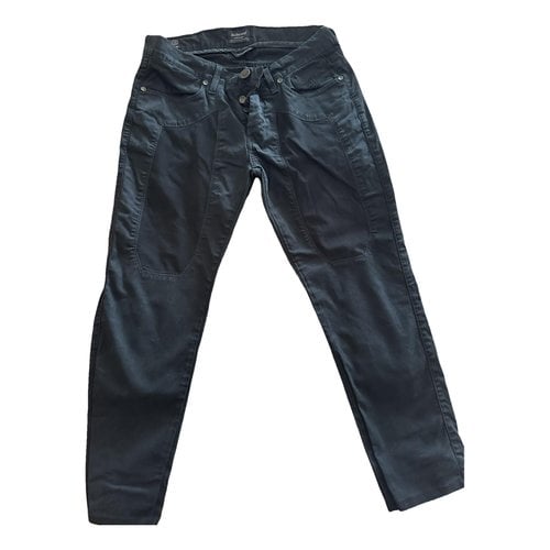 Pre-owned Jeckerson Trousers In Blue