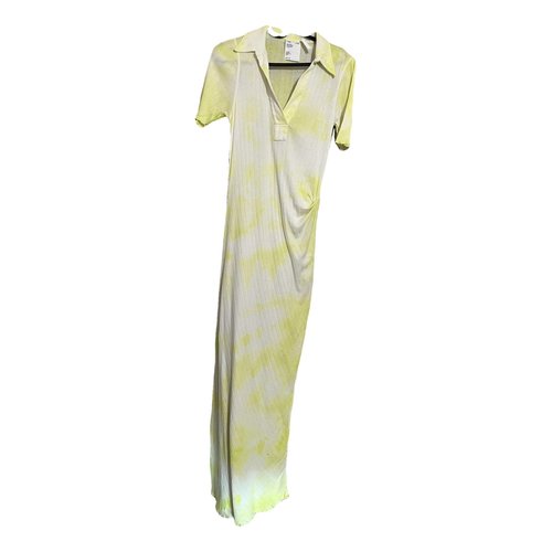 Pre-owned Helmut Lang Maxi Dress In White