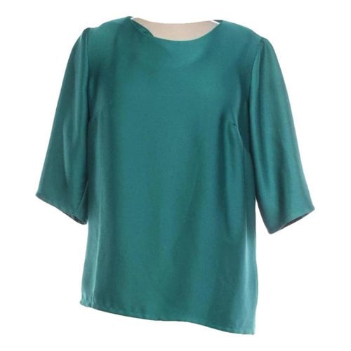 Pre-owned Marella Blouse In Green