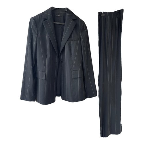 Pre-owned Hugo Boss Suit Jacket In Black