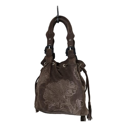 Pre-owned Kenzo Pagodon Handbag In Brown