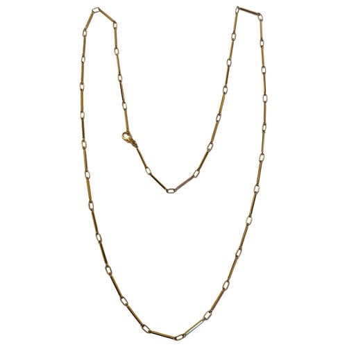 Pre-owned Pomellato Yellow Gold Necklace