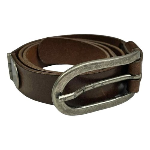 Pre-owned Maison Margiela Leather Belt In Other