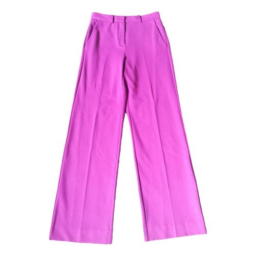Pre-owned Marella Large Pants In Purple