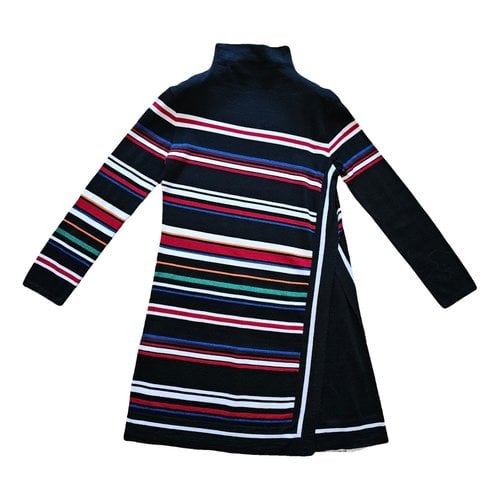 Pre-owned Iceberg Wool Mid-length Dress In Multicolour