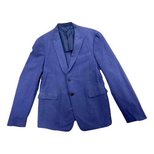 Pre-owned Prada Wool Vest In Blue