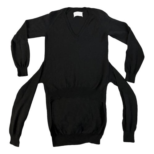 Pre-owned Maison Margiela Wool Sweatshirt In Black
