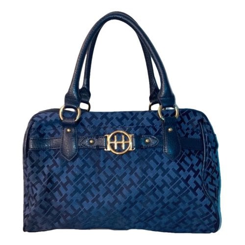 Pre-owned Tommy Hilfiger Mini Bag In Blue