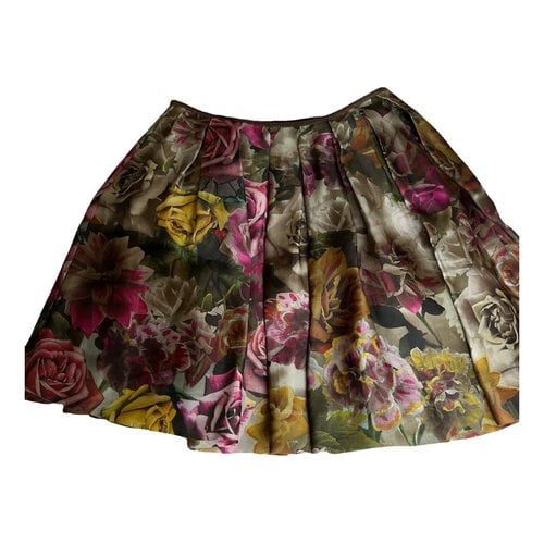 Pre-owned Paul Smith Silk Skirt In Multicolour