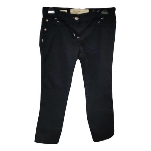 Pre-owned Jacob Cohen Straight Jeans In Black