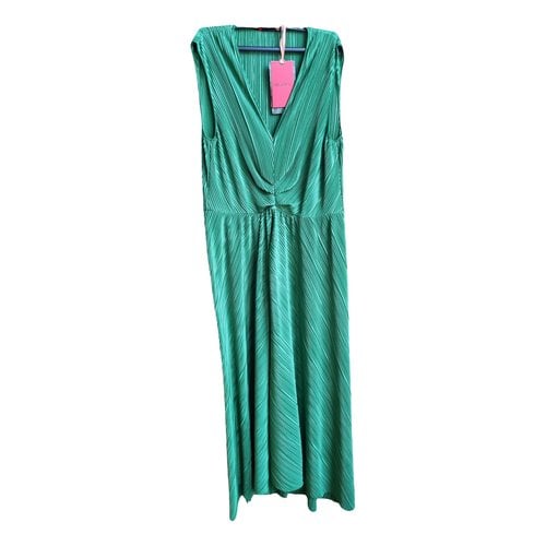 Pre-owned Max & Co Maxi Dress In Green