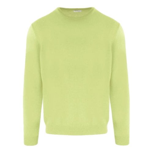 Pre-owned Malo Cashmere Knitwear & Sweatshirt In Yellow
