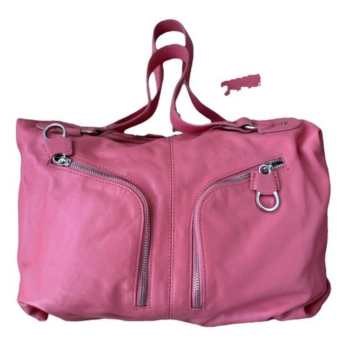 Pre-owned Ted Baker Leather Handbag In Pink