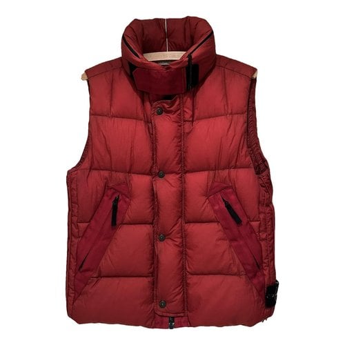 Pre-owned Stone Island Vest In Red