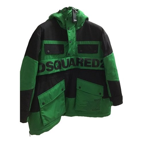 Pre-owned Dsquared2 Peacoat In Green