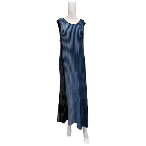 Pre-owned Akris Punto Wool Mid-length Dress In Multicolour