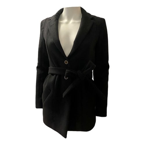 Pre-owned Chloé Wool Jacket In Black