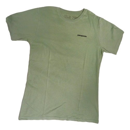 Pre-owned Patagonia T-shirt In Green