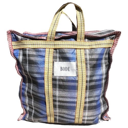 Pre-owned Bode Travel Bag In Blue