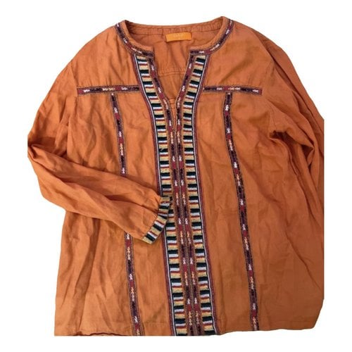 Pre-owned Ba&sh Shirt In Orange