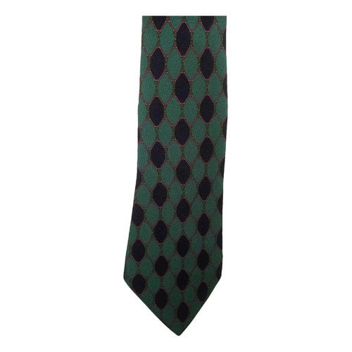 Pre-owned Stefano Ricci Silk Tie In Green