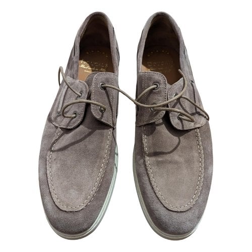 Pre-owned Doucal's Lace Ups In Grey